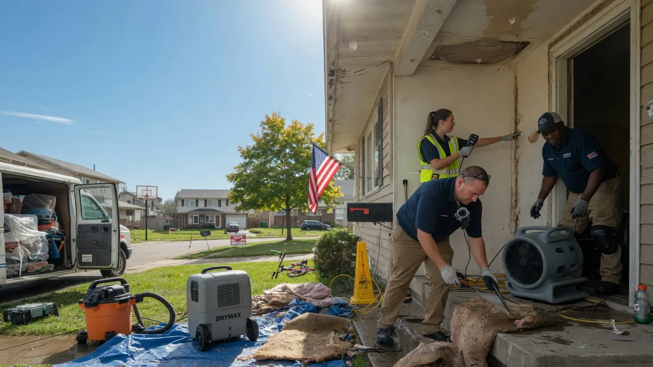 Water Damage Restoration in West Des Moines, IA near me